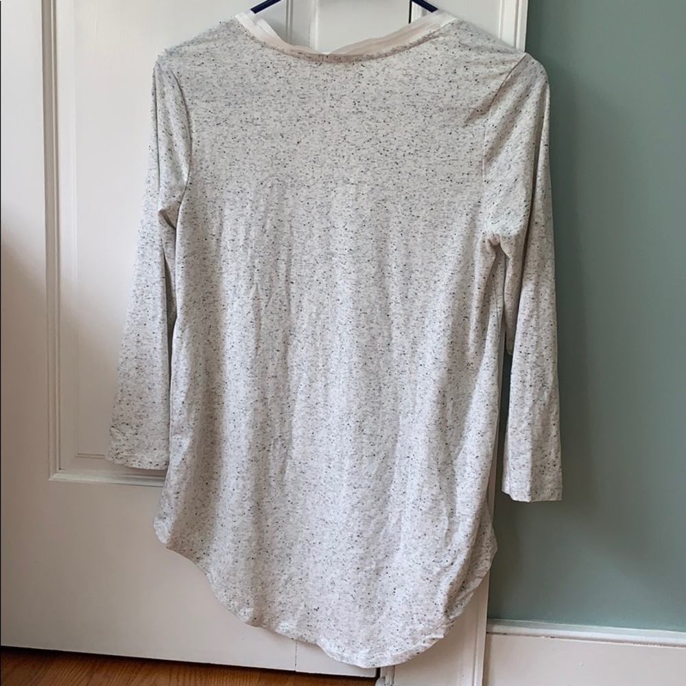 Merona Long Sleeve V-Neck Shirt - Picture 4 of 4
